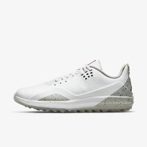 Nike ADG 3 Cement Løpesko Air Jordan Herre Hvite Grå Svarte | NK726KQH