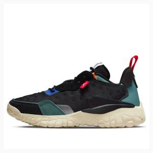 Nike Delta 2 Joggesko Air Jordan Herre Svarte Grønn | JD-495QI