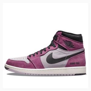 Nike Element Gore-Tex Light Berry Basketsko Air Jordan 1 Herre Lilla | JD-538LN