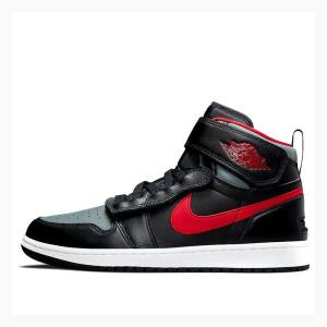 Nike FlyEase Basketsko Air Jordan 1 Herre Svarte | JD-714UN