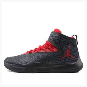 Nike Fly Unlimited PFX Basketsko Air Jordan Herre Svarte Rød | JD-267QL