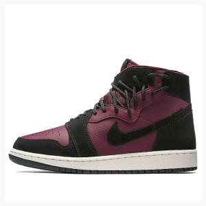 Nike High Rebel XX 'Bordeaux' Phantom Basketsko Air Jordan 1 Dame Svarte Lilla | JD-915ZV