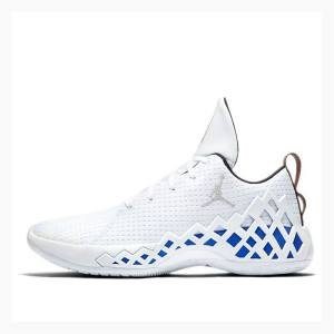 Nike Jumpman Diamond Low Joggesko Air Jordan Dame Hvite | JD-684LF