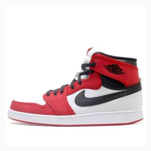 Nike KO High OG Chicago Basketsko Air Jordan 1 Herre Rød Svarte | JD-980WZ