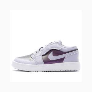 Nike Low Alt BP Joggesko Air Jordan 1 Dame Lilla | JD-394KY