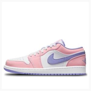 Nike Low SE 'Arctic Punch' Joggesko Air Jordan 1 Herre Rosa | JD-653XF