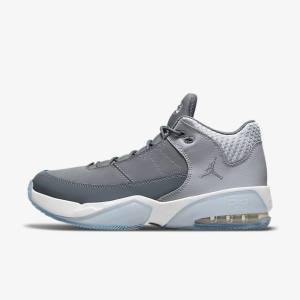 Nike Max Aura 3 Basketsko Air Jordan Herre Grå Hvite Grå | NK549DBM