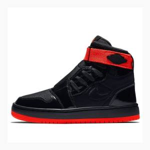 Nike NOVA XX JORDAN LEGACY Basketsko Air Jordan 1 Dame Svarte Rød | JD-073AM