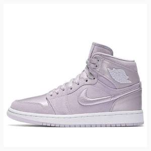 Nike RET High SOH Barely Basketsko Air Jordan 1 Dame Lyse Lilla | JD-438UW