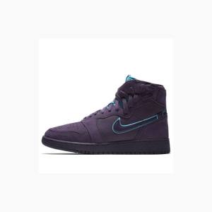 Nike Rebel XX Dark Raisin Basketsko Air Jordan 1 Dame Lilla | JD-518GI