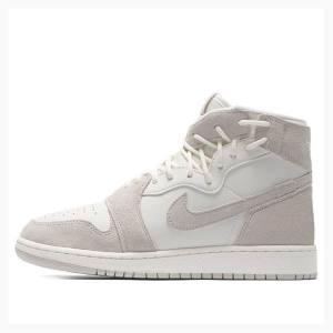 Nike Rebel XX Moon Particle Basketsko Air Jordan 1 Dame Hvite Grå | JD-794OY