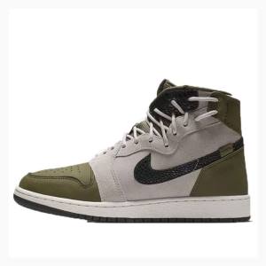 Nike Rebel XX 'Olive Canvas' Basketsko Air Jordan 1 Dame Grønn | JD-813AY