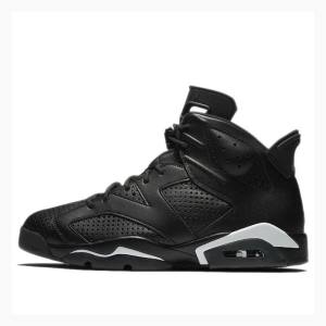 Nike Retro Cat Basketsko Air Jordan 6 Herre Svarte | JD-496UQ