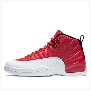 Nike Retro Gym Basketsko Air Jordan 12 Herre Rød Hvite | JD-573BK