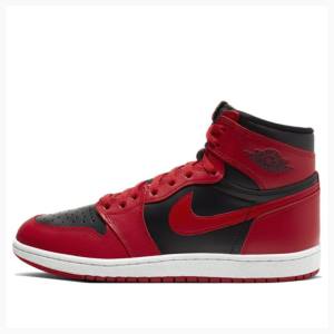 Nike Retro High '85 OG Varsity Red Basketsko Air Jordan 1 Herre Rød Svarte | JD-063DY