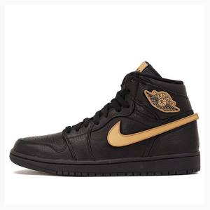 Nike Retro High BHM Basketsko Air Jordan 1 Herre Svarte Brune | JD-763QH