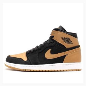 Nike Retro High Melo Basketsko Air Jordan 1 Herre Gull Svarte | JD-195YQ