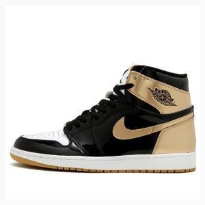 Nike Retro High OG NRG ComplexCon - Gold Top 3 Basketsko Air Jordan 1 Herre Svarte Rød | JD-895PQ