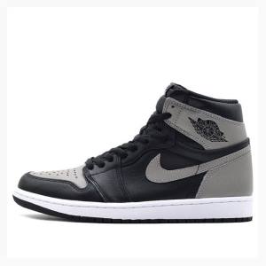 Nike Retro High OG Shadow Basketsko Air Jordan 1 Herre Grå Svarte | JD-391ET