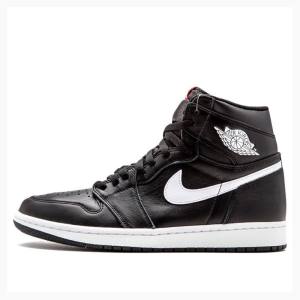 Nike Retro High OG Yin Yang Pack Basketsko Air Jordan 1 Herre Svarte Hvite | JD-176OP