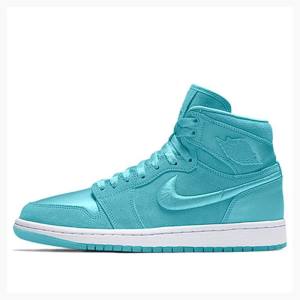 Nike Retro High SOH Light Aqua Basketsko Air Jordan 1 Dame Lyse | JD-027UC