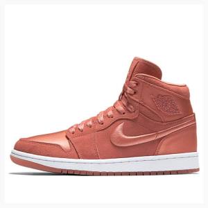 Nike Retro High SOH Sun Blush Basketsko Air Jordan 1 Dame Rosa | JD-037QO