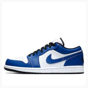 Nike Retro Low Game Royal Joggesko Air Jordan 1 Herre Blå | JD-645XW