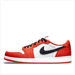 Nike Retro Low OG Starfish Joggesko Air Jordan 1 Herre Rød | JD-791LN