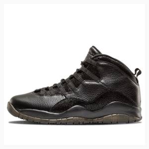 Nike Retro OVO Basketsko Air Jordan 10 Herre Svarte | JD-458LU