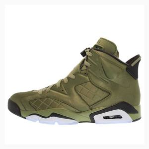 Nike Retro Pinnacle Flight Jacket – Palm Basketsko Air Jordan 6 Herre Grønn | JD-245MG