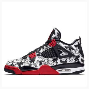 Nike Retro SNGL DY Singles Day - Tattoo Basketsko Air Jordan 4 Herre Rød Svarte | JD-269LK