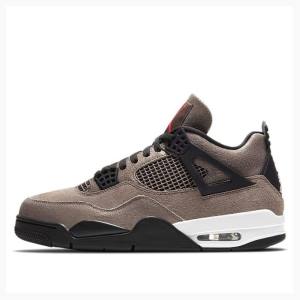 Nike Retro Taupe Haze Basketsko Air Jordan 4 Herre Svarte Brune | JD-249QR