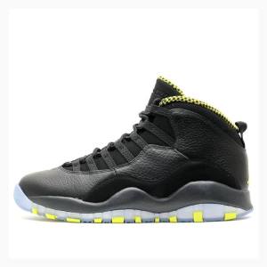 Nike Retro Venom Basketsko Air Jordan 10 Herre Svarte Sølv | JD-087PG