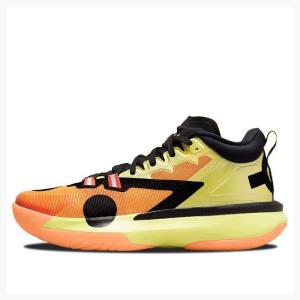 Nike X Naruto Zion 1 SP PF Basketsko Air Jordan Herre Oransje Gul | JD-275RG