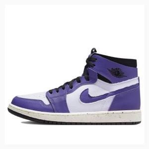 Nike Zoom Air CMFT Dark Iris Basketsko Air Jordan 1 Herre Lilla | JD-982IE