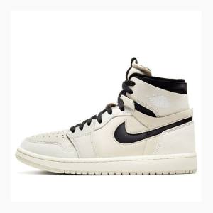 Nike Zoom Summit Basketsko Air Jordan 1 Dame Hvite Svarte | JD-967GT