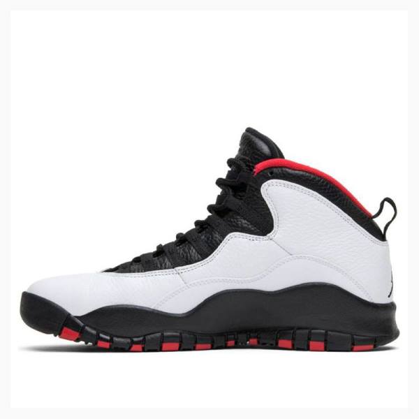 Nike Double Nickel Basketsko Air Jordan 10 Herre Hvite Svarte | JD-951JY