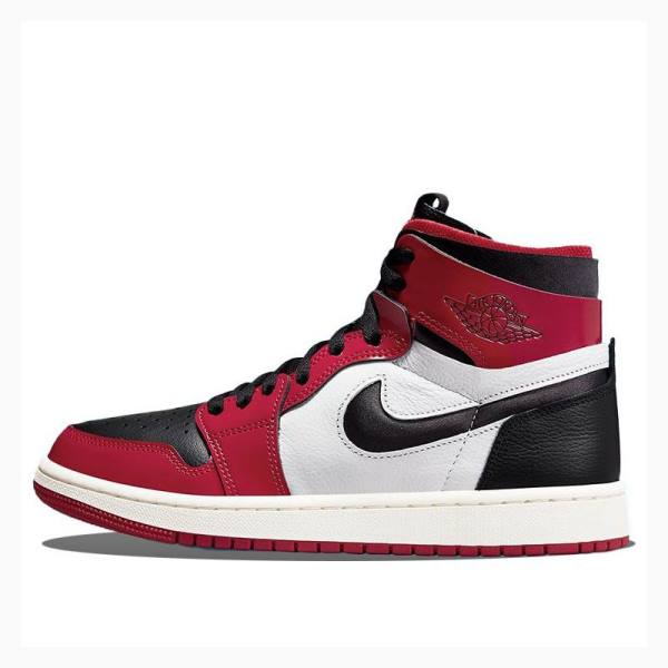 Nike High Zoom Air CMFT Patent Chicago Basketsko Air Jordan 1 Dame Rød Svarte | JD-851EV