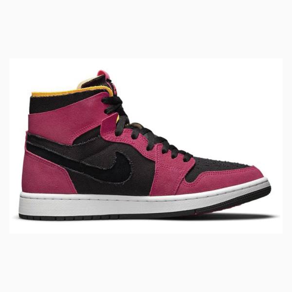 Nike High Zoom Komfort Fireberry Basketsko Air Jordan 1 Herre Lilla Svarte | JD-371FU