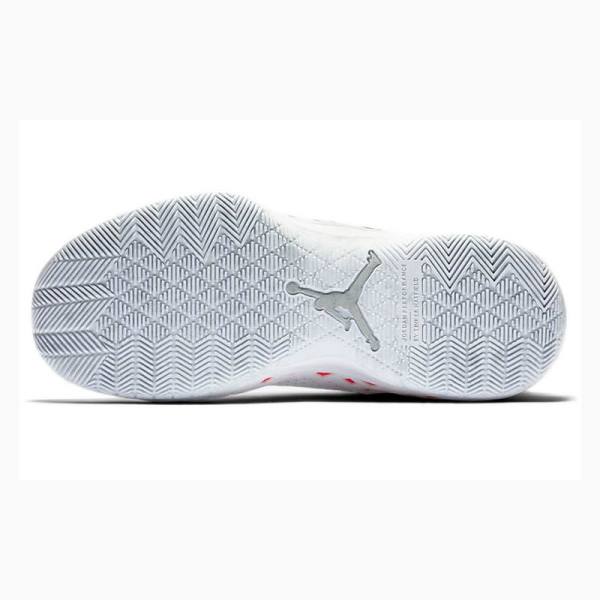 Nike Jumpman Diamond Low Joggesko Air Jordan Dame Hvite | JD-684LF