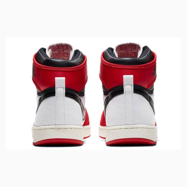 Nike KO Chicago Chicago 2021 Edition Chicago Basketsko Air Jordan 1 Herre Svarte Hvite Rød | JD-321WC