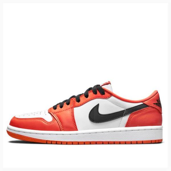 Nike Low OG Starfish Joggesko Air Jordan 1 Dame Oransje | JD-743DM