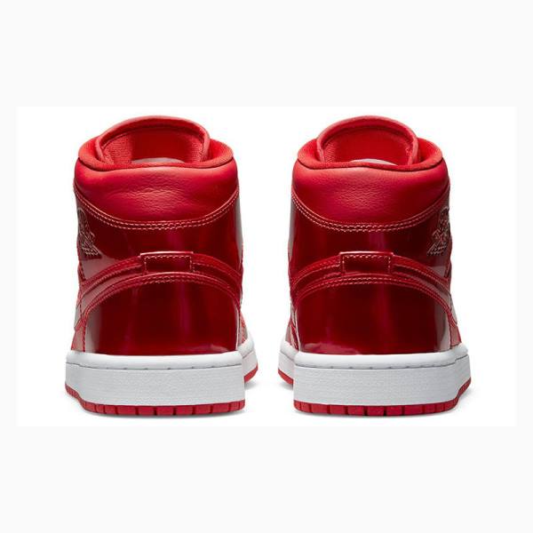 Nike Mid SE Pomegranate Basketsko Air Jordan 1 Dame Rød | JD-520LZ