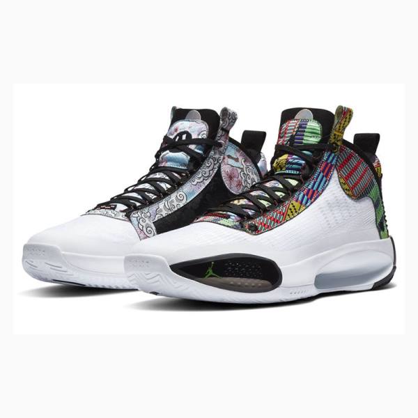 Nike PE Rui Hachimura Japan Basketsko Air Jordan 34 Herre Multicolor | JD-619KW