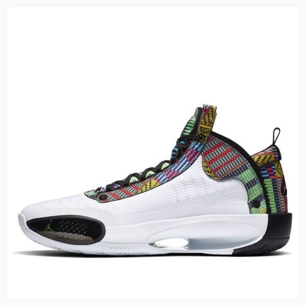 Nike PE Rui Hachimura Japan Basketsko Air Jordan 34 Herre Multicolor | JD-619KW