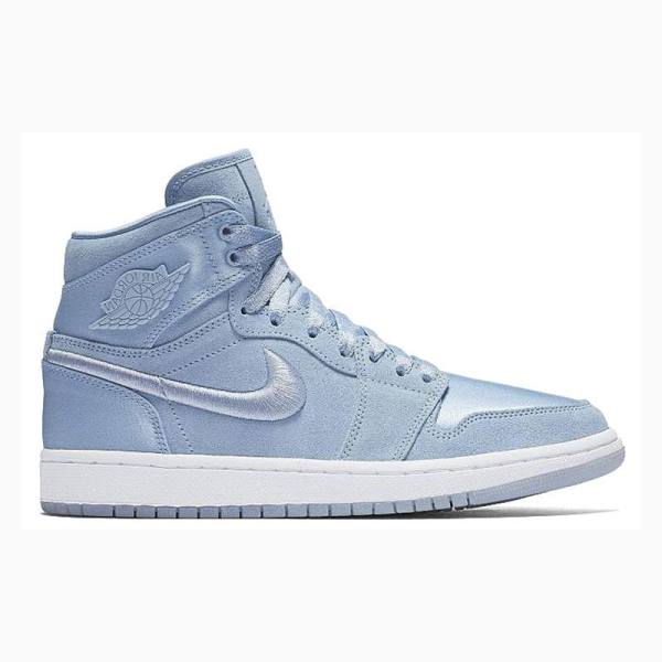 Nike RET High SOH Hydrogen Blue Basketsko Air Jordan 1 Dame Blå | JD-164GJ