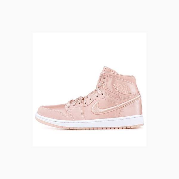 Nike RET High SOH Sunset Tint Basketsko Air Jordan 1 Dame Rosa | JD-948ZL