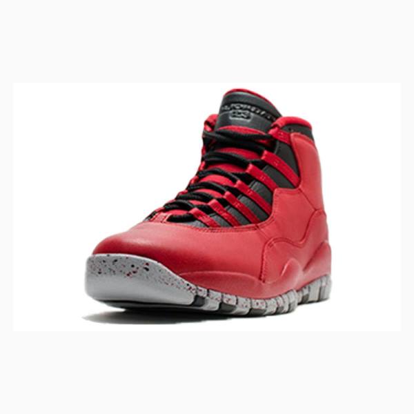 Nike Retro 30TH Bulls Over Broadway Basketsko Air Jordan 10 Herre Rød Svarte | JD-843HQ