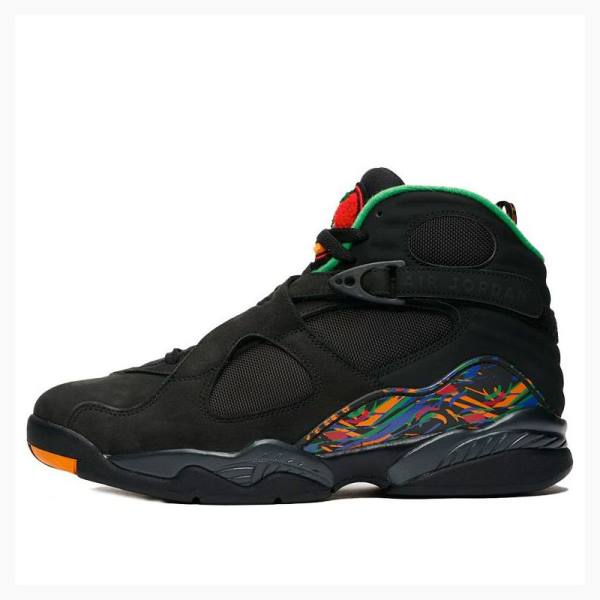 Nike Retro Air Raid Basketsko Air Jordan 8 Herre Svarte Oransje | JD-925IX