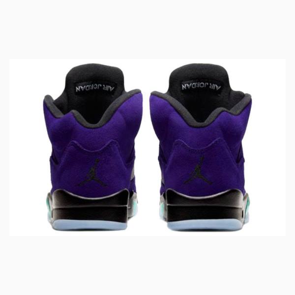 Nike Retro Alternate Grape Basketsko Air Jordan 5 Herre Lilla Svarte | JD-821QC